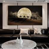 Toile - Desert nocturne